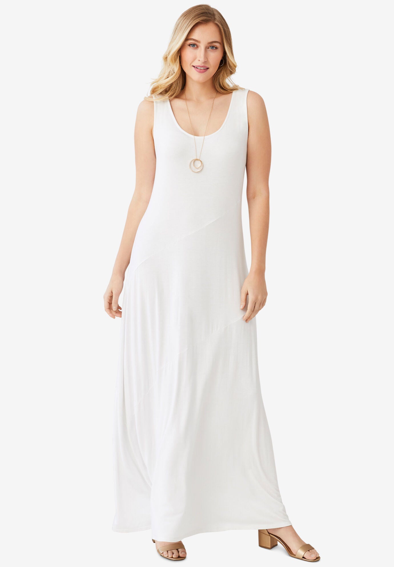 roamans white dresses