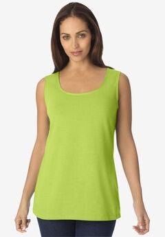 Plus Size Casual Tank Tops