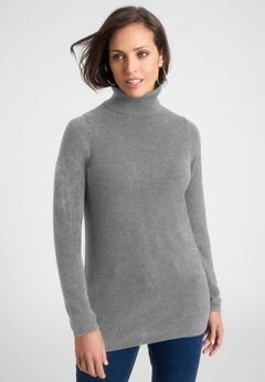 Cotton Cashmere Turtleneck