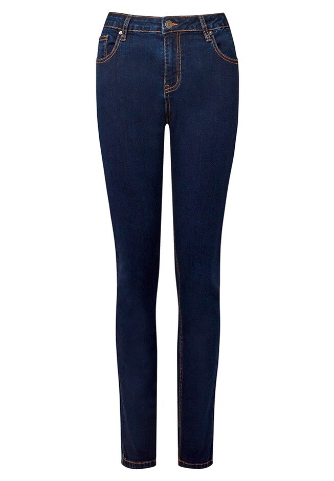 Stretch Denim Skinny Jean, DARK BLUE, alternate image number null