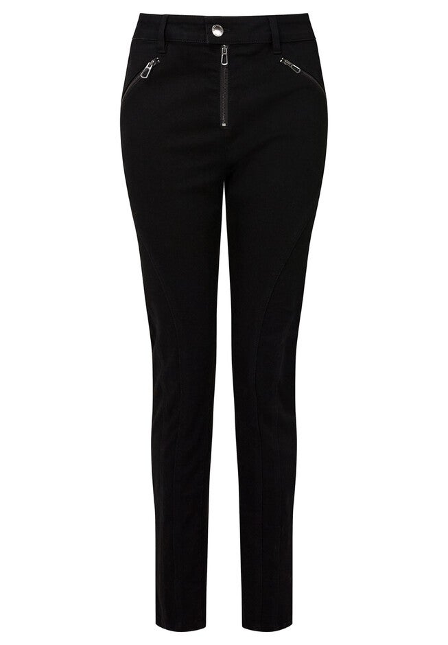 Stretch Denim Rocker Skinny Jean, BLACK, alternate image number null
