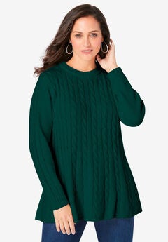 Cable Peplum