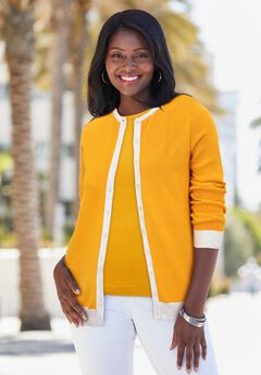 Plus Size Cardigan Sets