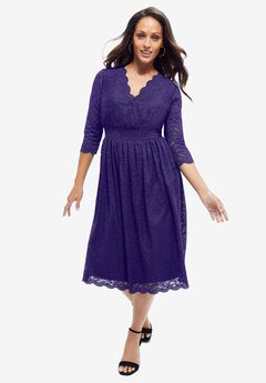 Scalloped Edge Dresses