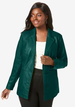 Leather Blazer
