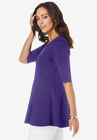 Peplum Tunic, , alternate image number null