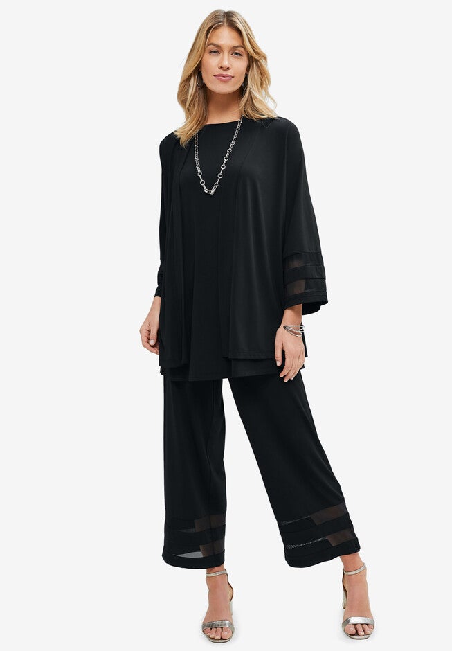 Knit Illusion Pant, , alternate image number null
