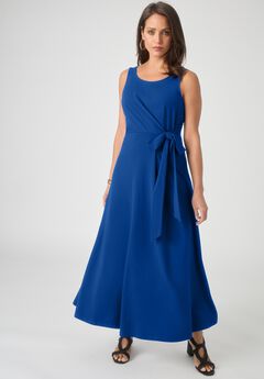 Side Tie Maxi Dress