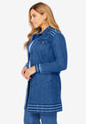 Long Denim Jacket, , alternate image number null