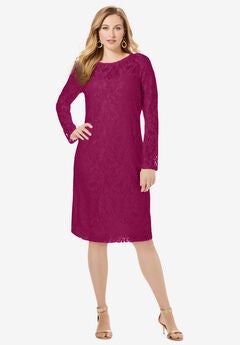Plus Size Lace Evening Dresses