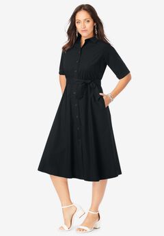 Plus Size Collared Dresses