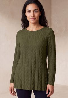 Plus Size Green Sweaters For St. Patrick