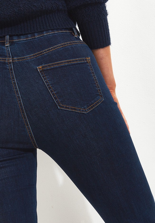 Stretch Denim Skinny Jean, DARK BLUE, alternate image number null