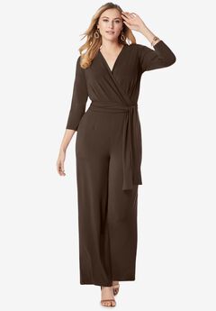 Wide Leg Knit Jumpsuit