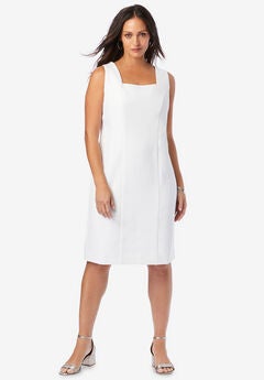 Bi-Stretch Sheath Dress