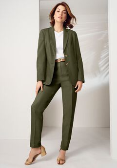 Plus Size Green Blazers