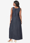 Denim Maxi Dress, , on-hover image number null