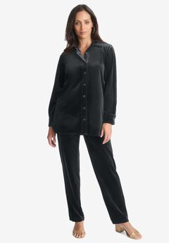 Velour Button 2-Piece Set