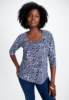 Plus Size Round Neck Tank Tops