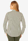 Stretch Cotton Poplin Shirt, , on-hover image number null