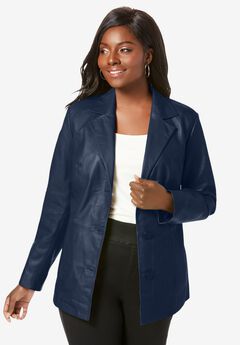 Leather Blazer