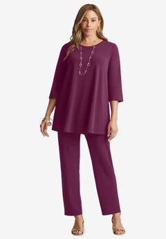 Flattering Plus Size Pant Suits