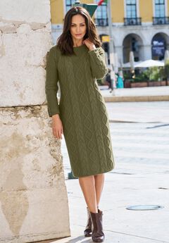 Plus Size Long Sleeve Casual Dresses