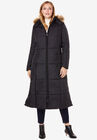 Long Puffer Coat, BLACK, hi-res image number null