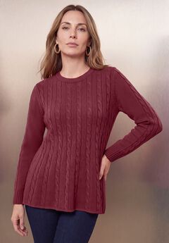 Cable Peplum