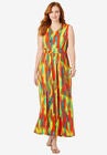 V-Neck Tank Maxi, MULTI TIE DYE, hi-res image number null