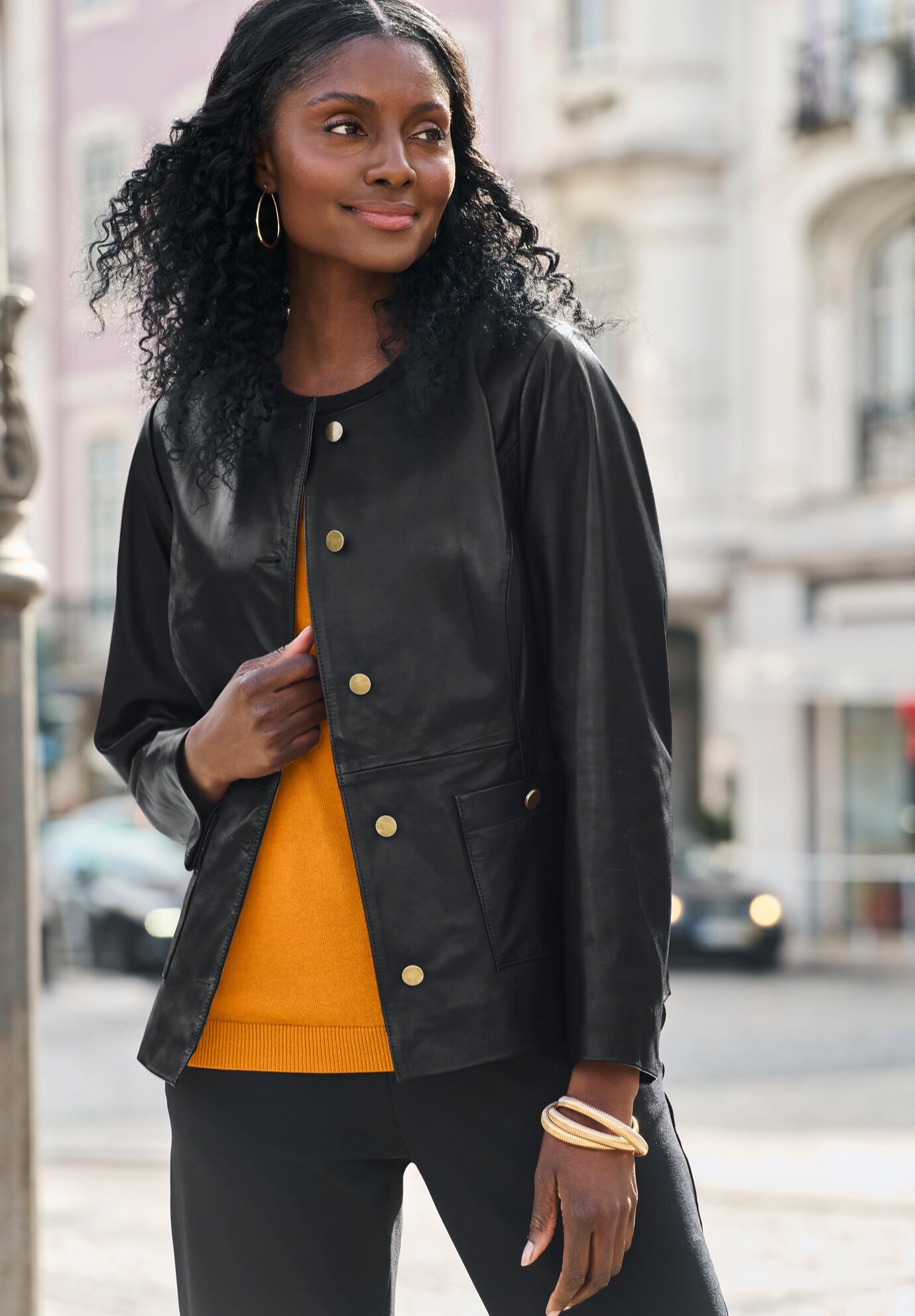 Leather Lady Jacket, , alternate image number 3