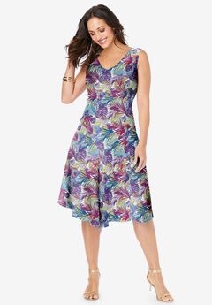 Plus Size Floral Dresses