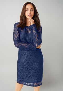 Plus Size Long Sleeve Evening Dresses