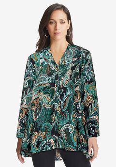 Georgette High Low Tunic