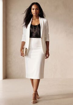 Plus Size Stretch Blazers