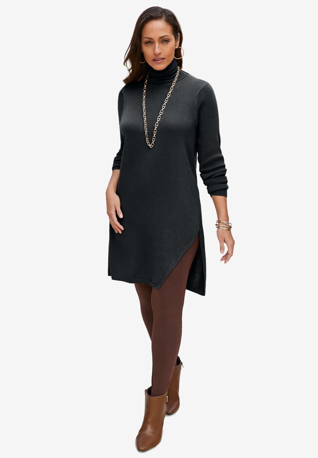 Cashmere Mega Tunic, BLACK, hi-res image number null
