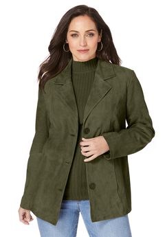 Suede Blazer