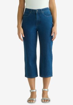 True Fit Straight Leg Crop Jean