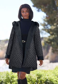 Reversible A-Line Raincoat