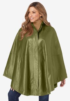 Leather Poncho