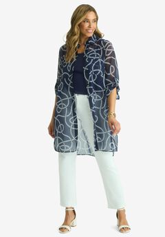 Sheer Georgette Mega Tunic