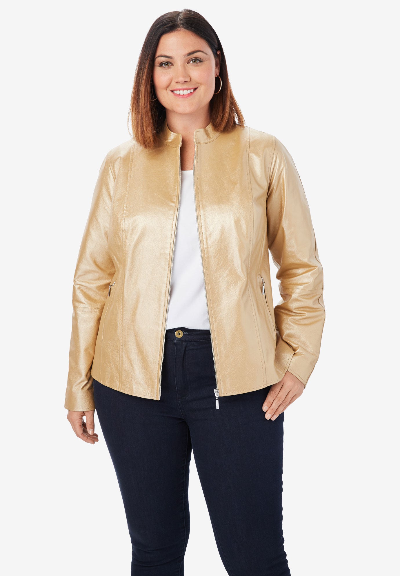roamans leather coats