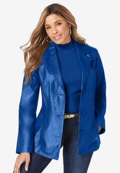 Leather Blazer