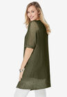 Crochet Long Cardigan, , alternate image number null
