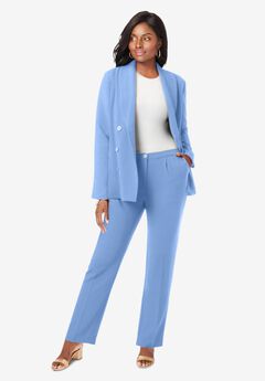 2-Piece Double-Breasted Pantsuit