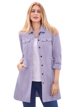 Long Denim Jacket