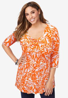 Plus Size Rayon Tunics
