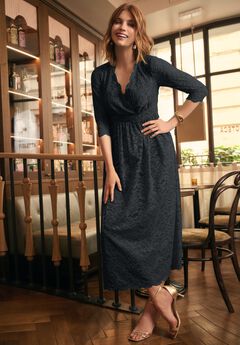 Stretch Lace Maxi Dress