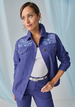 Plus Size Short Sleeve Jackets