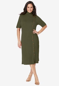 Plus Size Winter Sweater Dresses